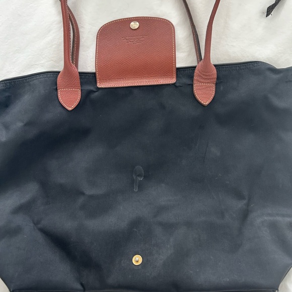 Longchamp black tote , gently used - Picture 2 of 5